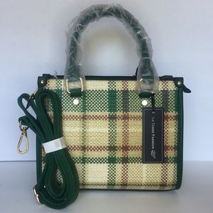 NWT. Crossbody Vegan Handbag